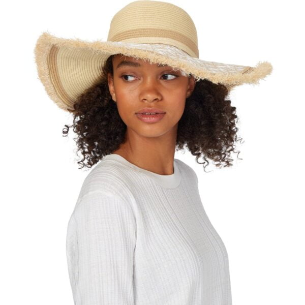 Γυναικείο καπέλο Tommy Hilfiger TH Summer Straw Hat AW0AW11803 0F5 Neutral