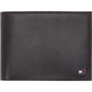 Ανδρικό πορτοφόλι Tommy Hilfiger Eton and Coin Pocket AM0AM00651 002 Μαύρο