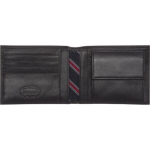 Ανδρικό πορτοφόλι Tommy Hilfiger Eton and Coin Pocket AM0AM00651 002 Μαύρο