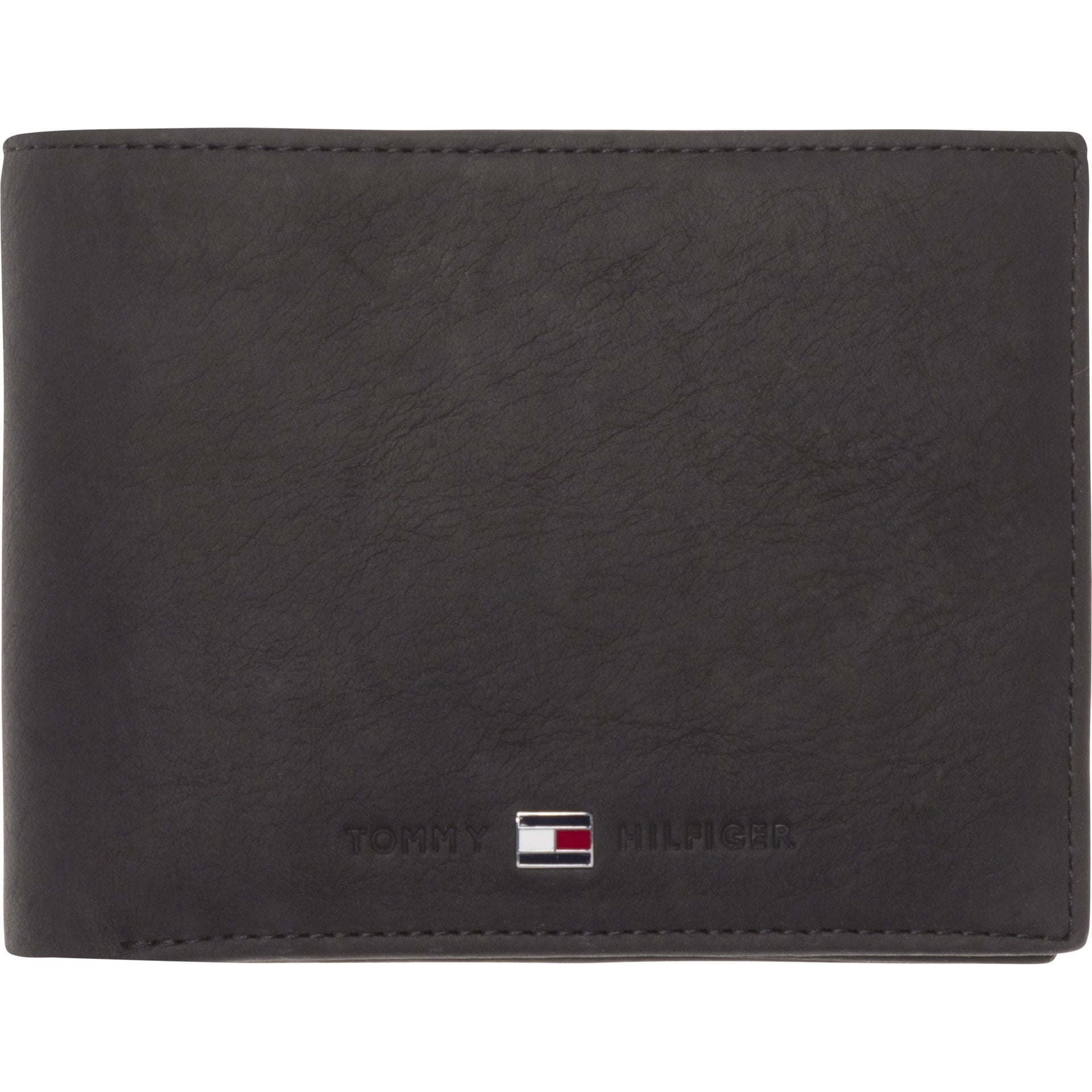 Ανδρικό πορτοφόλι Tommy Hilfiger Johnson Flap and Coin Pocket AM0AM00660 002 Μαύρο 1 Ανδρικό πορτοφόλι Tommy Hilfiger Johnson Flap and Coin Pocket AM0AM00660 002 Μαύρο