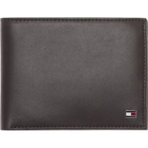 Ανδρικό πορτοφόλι Tommy Hilfiger Eton and Coin Pocket AM0AM00651 041 Brown