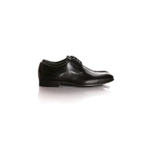Ανδρικά δερμάτινα δετά παπούτσια  ROBINSON 67206 Black