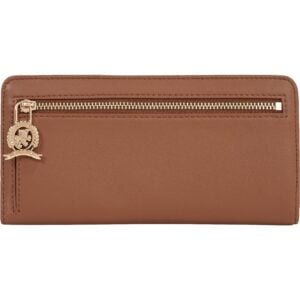 Γυναικείο πορτοφόλι Tommy Hilfiger Emblem Casual Chic Leather Large Wallet AW0AW14916 0HD