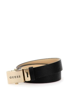 Γυναικεία ζώνη GUESS Noelle Adjustable belt BW7829VIN25 Bla