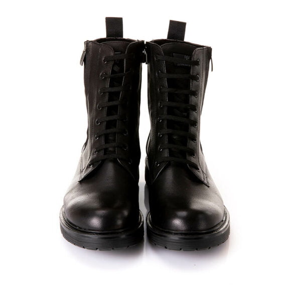 Ανδρικά δερμάτινα μποτάκια ROBINSON 74220-1 Black 4 Ανδρικά δερμάτινα μποτάκια ROBINSON 74220-1 Black - Image 4