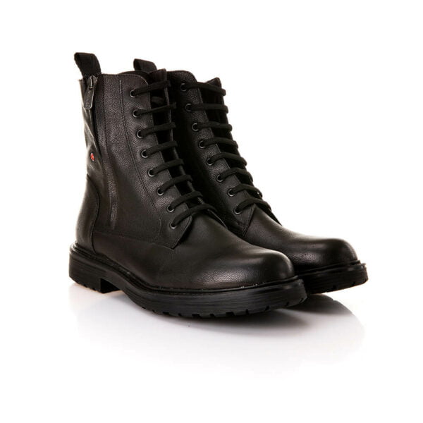 Ανδρικά δερμάτινα μποτάκια ROBINSON 74220-1 Black 2 Ανδρικά δερμάτινα μποτάκια ROBINSON 74220-1 Black - Image 2