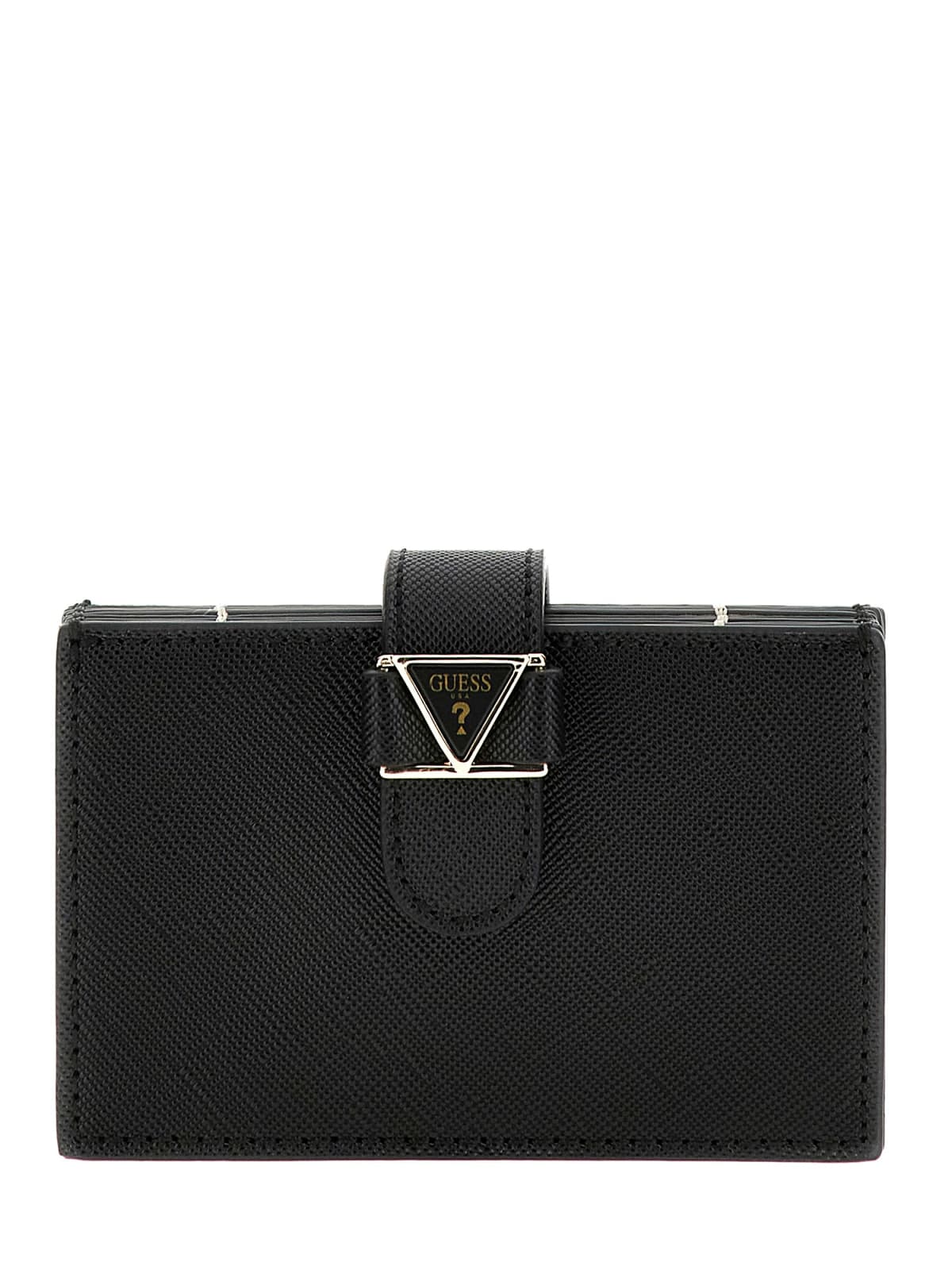 Γυναικεία θήκη καρτών GUESS card case Keyring PW1556P3234 Black 1 Γυναικεία θήκη καρτών GUESS card case Keyring PW1556P3234 Black