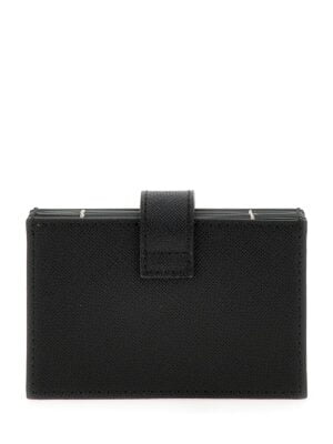 Γυναικεία θήκη καρτών GUESS card case Keyring PW1556P3234 Black