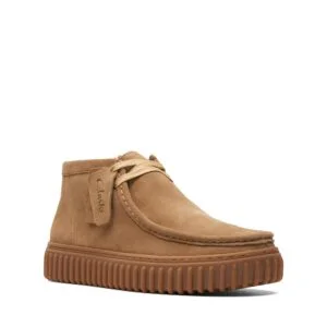 Ανδρικά μποτάκια CLARKS Torhill Hi 26173663 Sand