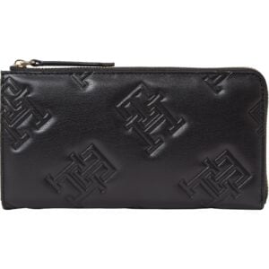 Γυναικείο πορτοφόλι Tommy Hilfiger TH Refined Large za mono AW0AW15756 Bds