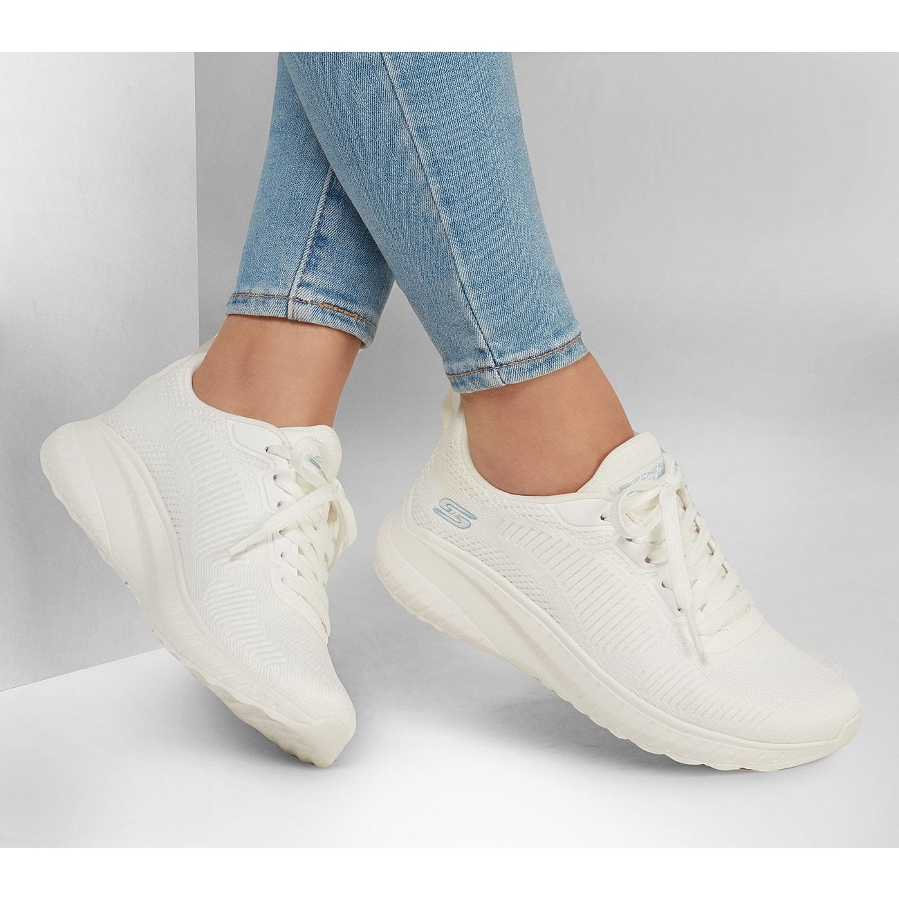 Γυναικεία sneakers SKECHERS Bobs Squad Chaos-face off 117209 off white 3 Γυναικεία sneakers SKECHERS Bobs Squad Chaos-face off 117209 off white - Image 3