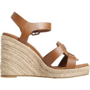 Γυναικείες πλατφόρμες Tommy Hilfiger Espadrille High Wedge FW0FW07925 GQS