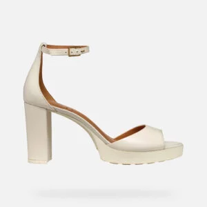 Γυναικεία πέδιλα GEOX Walk Pleasure 85S D45B6D 00043 C1002 Off white