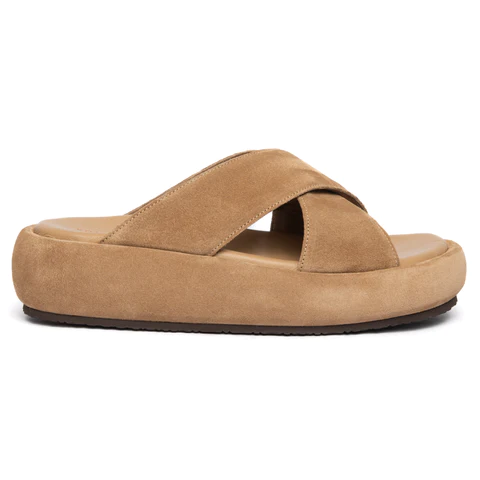 Γυναικείες δερμάτινες πλατφόρμες Komis & Komis B302 Camel 1 Γυναικείες δερμάτινες πλατφόρμες Komis & Komis B302 Camel