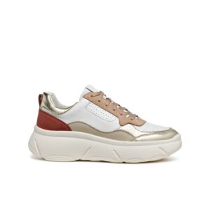 Γυναικεία sneakers GEOX Nebula 2.0x D45NHB 085CF C1327 wht/lt gold