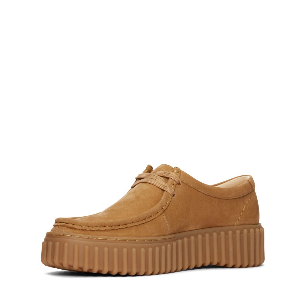 Γυναικεία μοκασίνια CLARKS Torhill Bee Light Tan 4 Γυναικεία μοκασίνια CLARKS Torhill Bee Light Tan - Image 4