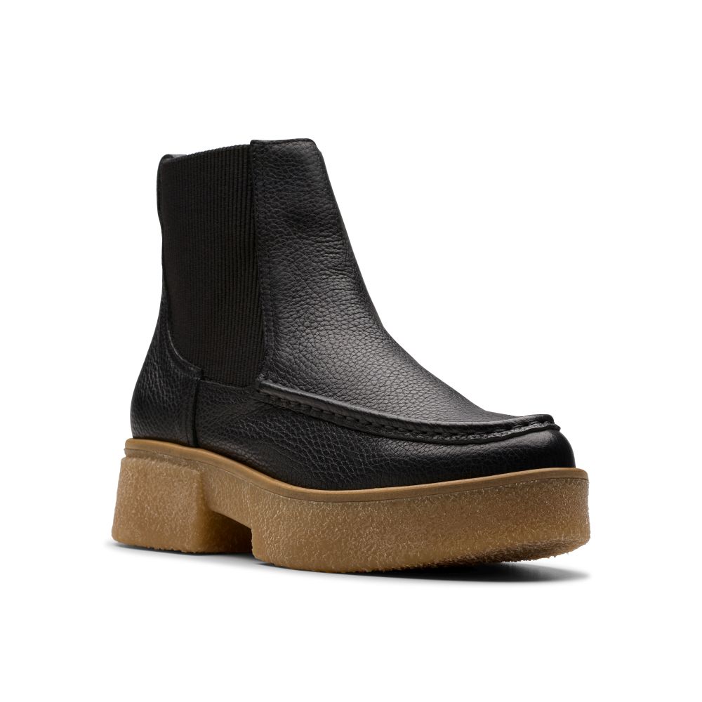 Γυναικεία μποτάκια CLARKS Linoso Top Black 2 Γυναικεία μποτάκια CLARKS Linoso Top Black - Image 2