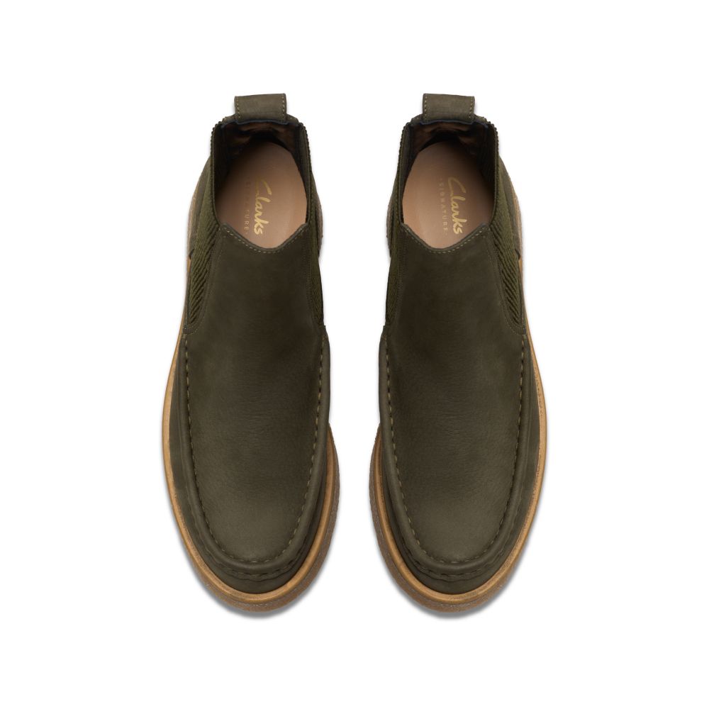 Γυναικεία μποτάκια CLARKS Linoso Top Dark green 7 Γυναικεία μποτάκια CLARKS Linoso Top Dark green - Image 7