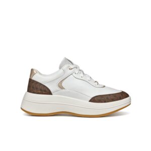 Γυναικεία sneakers GEOX Spherica Ecub- 3 D46WTD 08504 C0356 White/Brown