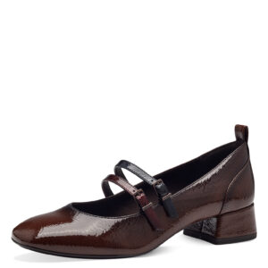 Γυναικείες γόβες Tamaris 1-22318-43 392 Cognac comb