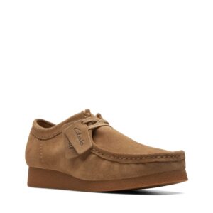 Ανδρικά παπούτσια CLARKS WallabeeEVO Dark Sand