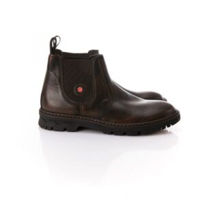 Ανδρικά δερμάτινα μποτάκια ROBINSON 75402 Brown