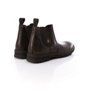 Ανδρικά δερμάτινα μποτάκια ROBINSON 75402 Brown