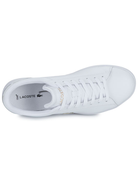 Γυναικεία sneakers LACOSTE Carnaby set 224 1 Sfa 748SFA0012216 Wht/gold 5 Γυναικεία sneakers LACOSTE Carnaby set 224 1 Sfa 748SFA0012216 Wht/gold - Image 5