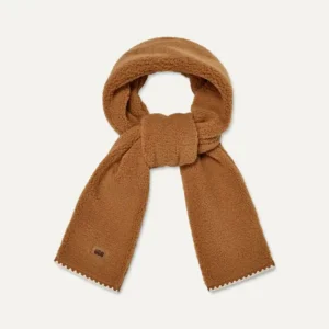 Γυναικείο κασκόλ UGG 101021 Uggfluff Scallooped scarf CHE