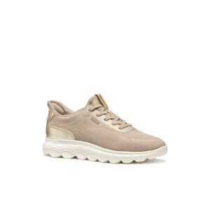 Γυναικεία sneakers GEOX Spherica plus A D557MA 06KBN CH62L Lt taupe/gold