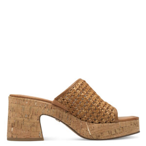 Γυναικεία πέδιλα mules Tamaris 1-27212-44 305 Cognac