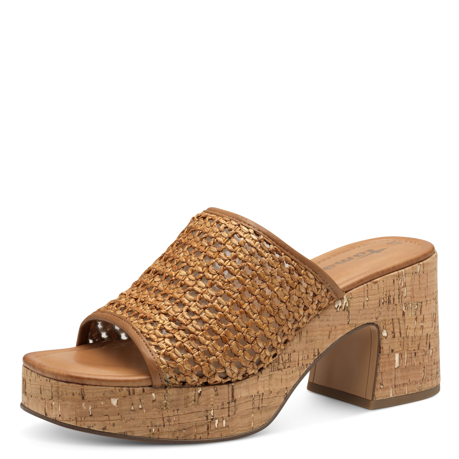 Γυναικεία πέδιλα mules Tamaris 1-27212-44 305 Cognac 3 Γυναικεία πέδιλα mules Tamaris 1-27212-44 305 Cognac - Image 3