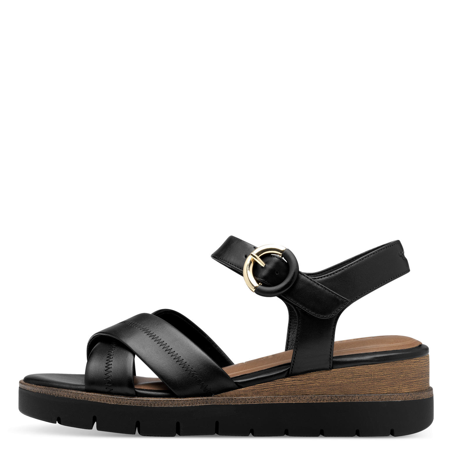 Γυναικείες πλατφόρμες Tamaris 1-28202-42 003 Black 1 Γυναικείες πλατφόρμες Tamaris 1-28202-42 003 Black