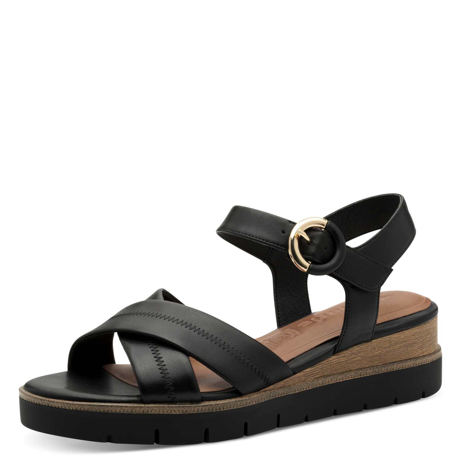 Γυναικείες πλατφόρμες Tamaris 1-28202-42 003 Black 3 Γυναικείες πλατφόρμες Tamaris 1-28202-42 003 Black - Image 3