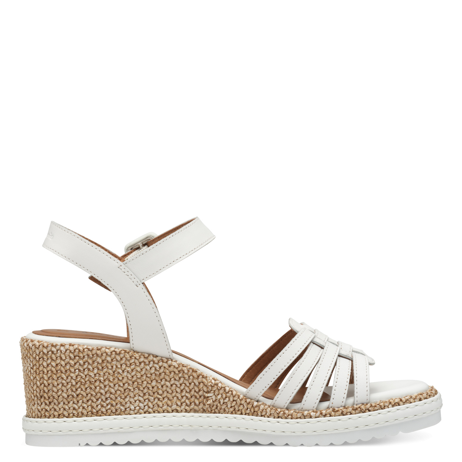 Γυναικείες πλατφόρμες Tamaris 1-28332-44 100 White 3 Γυναικείες πλατφόρμες Tamaris 1-28332-44 100 White - Image 3