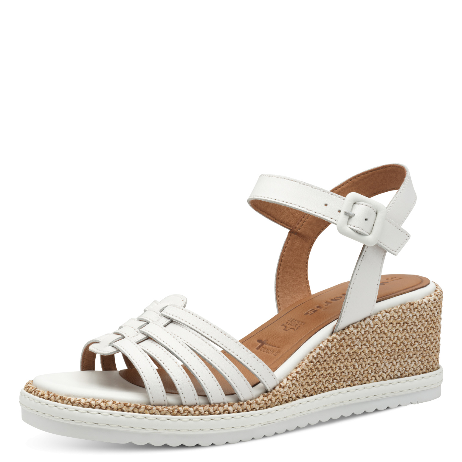 Γυναικείες πλατφόρμες Tamaris 1-28332-44 100 White 2 Γυναικείες πλατφόρμες Tamaris 1-28332-44 100 White - Image 2