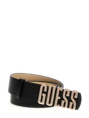 Γυναικεία ζώνη GUESS Meridian not adj pant BW9113P4235_BLA