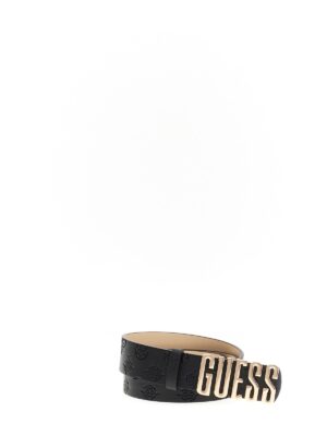 Γυναικεία ζώνη GUESS Gerty not adj & Rev pant BW9196P5135_BLA