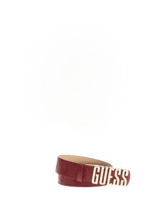 Γυναικεία ζώνη GUESS Gerty not adj & Rev pant BW9196P5135_RED