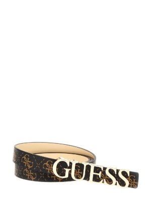 Γυναικεία ζώνη GUESS Eco Eric not Adj Pant BW9204P512_BNL