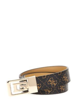 Γυναικεία ζώνη GUESS Eco Eric Rev& Adj BW9207P513_BNL