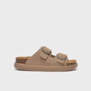 Γυναικεία σανδάλια Scholl Noelle chunky Eva F322492361 Dark beige