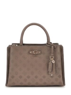 Γυναικεία τσάντα χειρός/χιαστί GUESS Gerty girlfriend sathcel HWPD952906 Πούρο