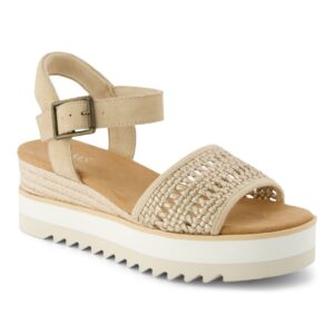 Γυναικείες πλατφόρμες  TOMS Diana 10021959 Champagne