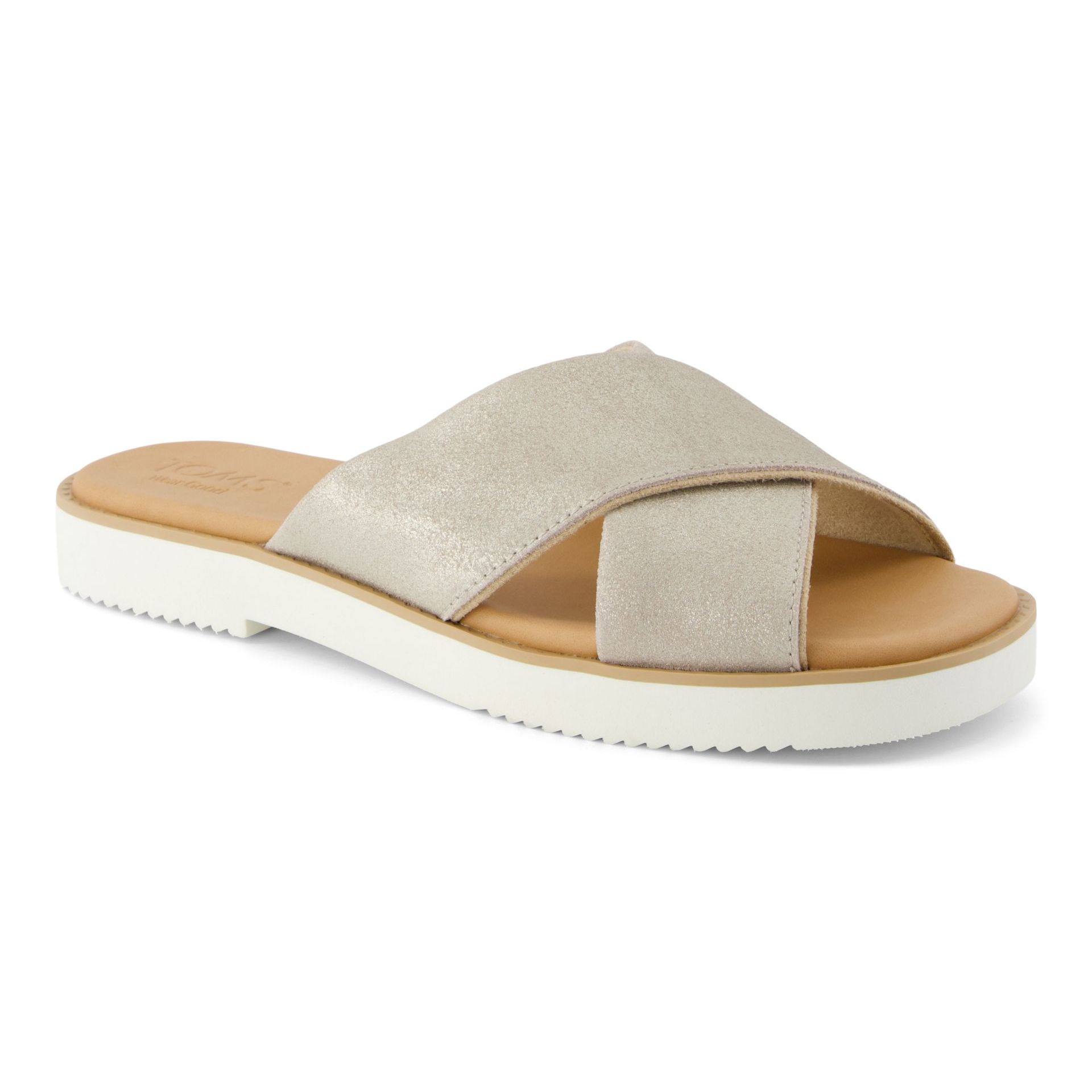 Γυναικεία σανδάλια TOMS Mae Crossover 10021991 Champagne metallic 3 Γυναικεία σανδάλια TOMS Mae Crossover 10021991 Champagne metallic - Image 3