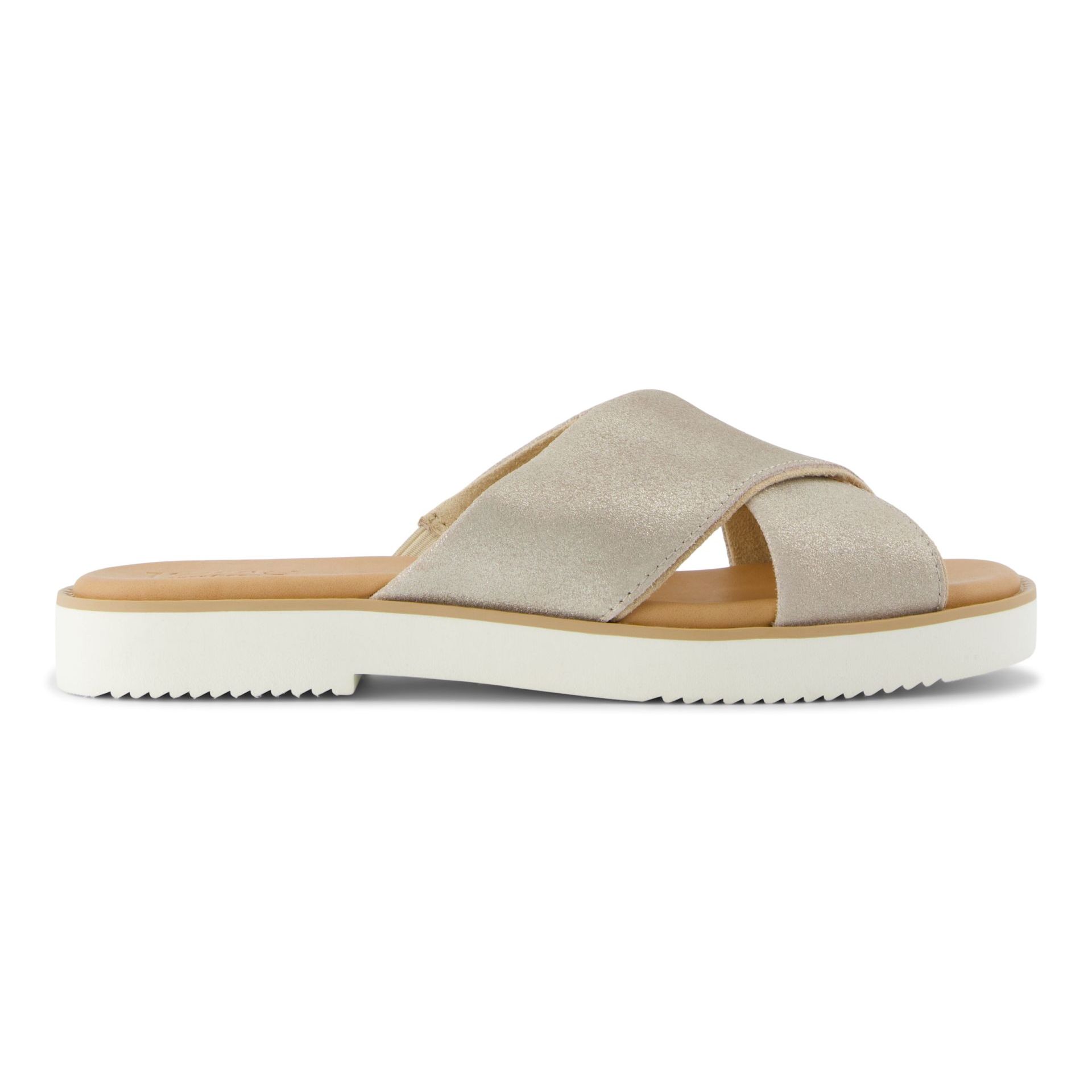 Γυναικεία σανδάλια TOMS Mae Crossover 10021991 Champagne metallic 1 Γυναικεία σανδάλια TOMS Mae Crossover 10021991 Champagne metallic