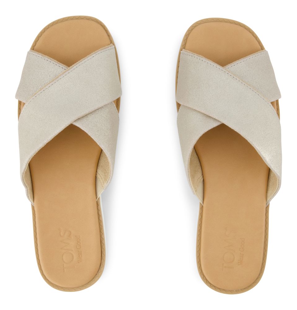 Γυναικεία σανδάλια TOMS Mae Crossover 10021991 Champagne metallic 9 Γυναικεία σανδάλια TOMS Mae Crossover 10021991 Champagne metallic - Image 9