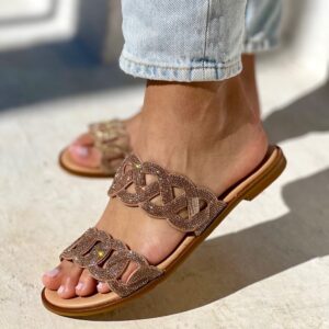 Γυναικεία σανδάλια Sofia Manta 899 Peach