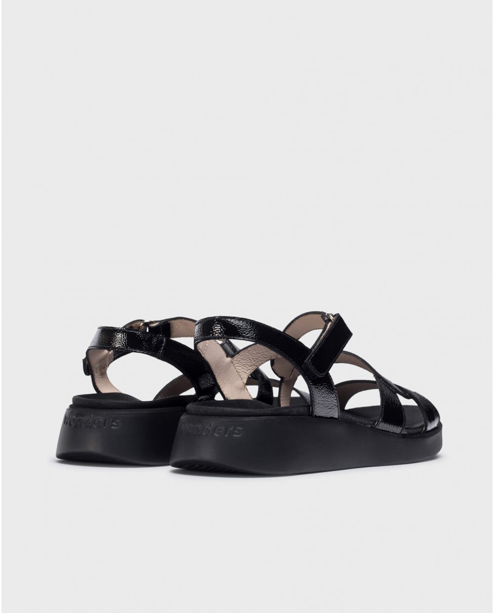 Γυναικεία σανδάλια WONDERS Cordelia C-6541 Negro 3 Γυναικεία σανδάλια WONDERS Cordelia C-6541 Negro - Image 3