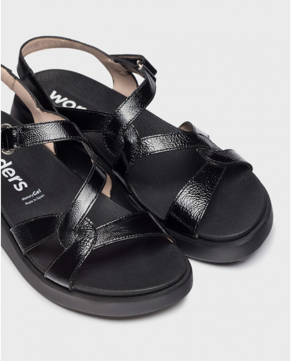 Γυναικεία σανδάλια WONDERS Cordelia C-6541 Negro 4 Γυναικεία σανδάλια WONDERS Cordelia C-6541 Negro - Image 4